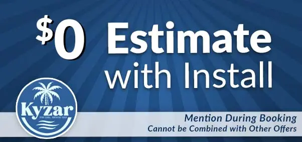 $0 estiamte with install