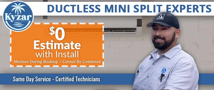 south florida ductless mini splits Kyzar Air Conditioning